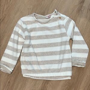 Striped cozy long sleeve sweater. Barely worn.